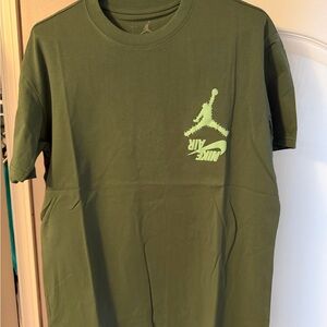 Nike Air Olive Green Tee with Logo